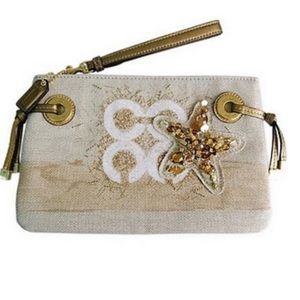 Nautical Coach wristlet